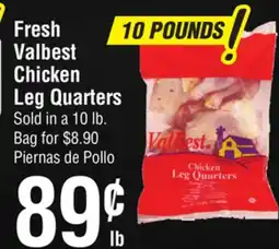 Smart & Final Fresh Valbest Chicken Leg Quarters offer