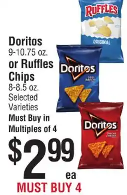 Smart & Final Doritos or Ruffles Chips offer