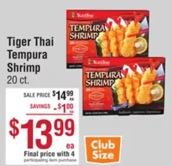 Smart & Final Tiger Thai Tempura Shrimp offer