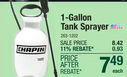 Menards Chapin SureSpray 1 Gallon Tank Sprayer offer