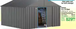Menards Arrow Classic 12 x 12 Steel Outdoor Storage Shed offer