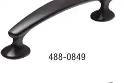 Menards Mastercraft 3-3/4 (96mm) Center-to-Center Vintage Bronze Bar Cabinet Pull offer