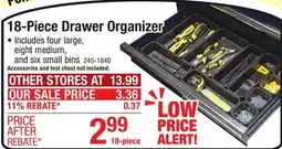 Menards Performax Drawer Organizers Set - 18 Count offer