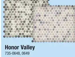 Menards Mohawk Honor Valley Slate Gray 11 x 13 Ceramic Penny Round Mosaic Tile offer