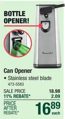 Menards Professional Series Can Opener offer