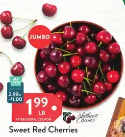 Fresh Thyme Sweet Red Cherries offer
