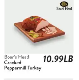 Fresh Thyme Boar's Head Cracked Peppermill Turkey offer