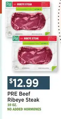 Heinen's PRE Beef Ribeye Steak offer
