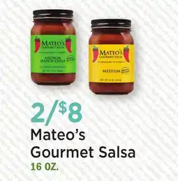 Heinen's Mateo's Gourmet Salsa offer