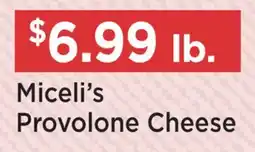 Heinen's Miceli's Provolone Cheese offer