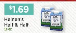 Heinen's Heinen's Half & Half offer