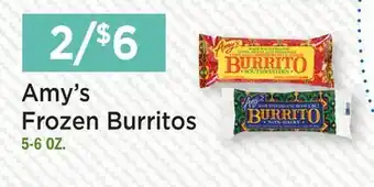 Heinen's Amy's Frozen Burritos offer