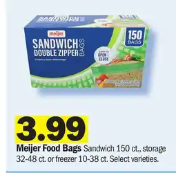 Meijer Meijer Food Bags offer