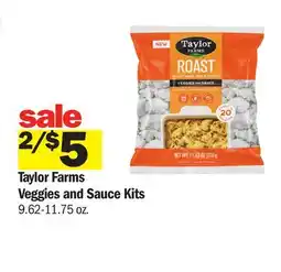 Meijer Taylor Farms Veggies and Sauce Kits offer