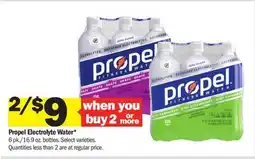 Meijer Propel Electrolyte Water offer