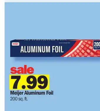 Meijer Meijer Aluminum Foil offer