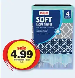 Meijer Meijer Facial Tissue offer