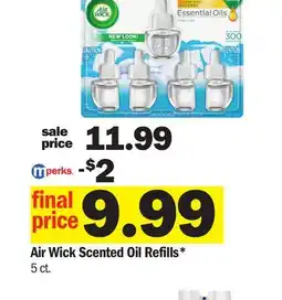 Meijer Air Wick Scented Oil Refills offer