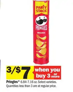Meijer Pringles offer