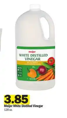 Meijer Meijer White Distilled Vinegar offer