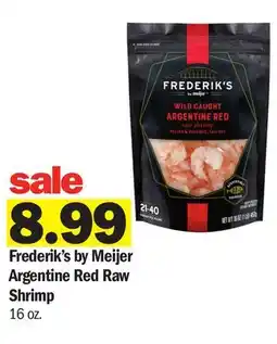 Meijer Frederik's by Meijer Argentine Red Raw Shrimp offer