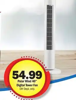 Meijer Polar Wind 40 Digital Tower Fan offer