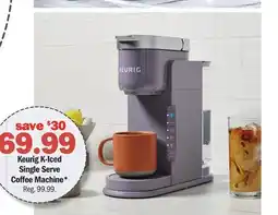 Meijer Keurig K-Iced Single Serve Coffee Machine offer