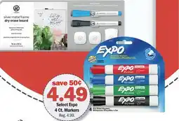 Meijer Select Expo 4 Ct. Markers offer