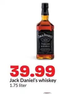 Hy-Vee Jack Daniel's whiskey offer