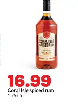 Hy-Vee Coral Isle spiced rum offer