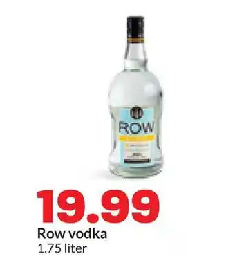 Hy-Vee Row vodka offer