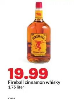 Hy-Vee Fireball cinnamon whisky offer