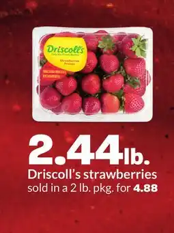 Hy-Vee Driscoll's strawberries offer