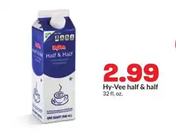Hy-Vee Hy-Vee half & half offer