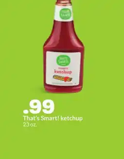 Hy-Vee That's Smart! ketchup offer