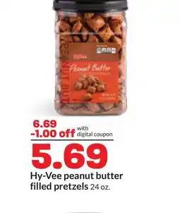 Hy-Vee Hy-Vee peanut butter filled pretzels offer