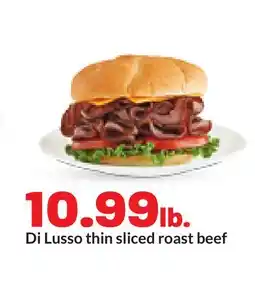 Hy-Vee Di Lusso thin sliced roast beef offer