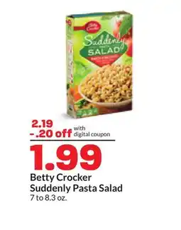 Hy-Vee Betty Crocker Suddenly Pasta Salad offer