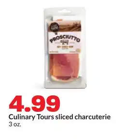 Hy-Vee Culinary Tours sliced charcuterie offer