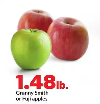 Hy-Vee Granny Smith or Fuji apples offer