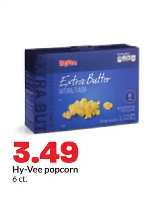 Hy-Vee Hy-Vee popcorn offer