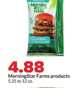 Hy-Vee MorningStar Farms products offer