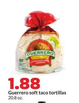 Hy-Vee Guerrero soft taco tortillas offer