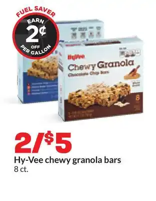 Hy-Vee Hy-Vee chewy granola bars offer