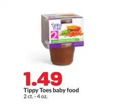 Hy-Vee Tippy Toes baby food offer