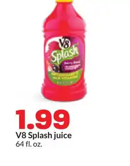 Hy-Vee V8 Splash juice offer