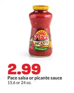 Hy-Vee Pace salsa or picante sauce offer