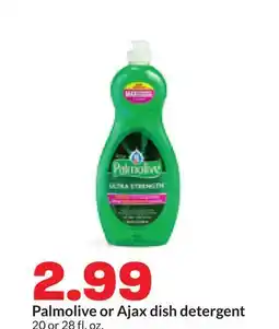 Hy-Vee Palmolive or Ajax dish detergent offer