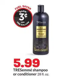 Hy-Vee TRESemmé shampoo or conditioner offer