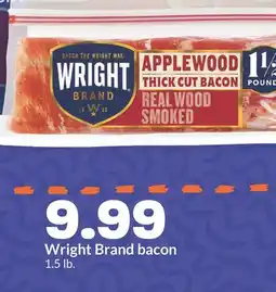 Hy-Vee Wright Brand bacon offer